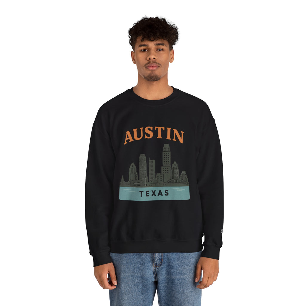 Austin Skyline Crewneck Sweatshirt