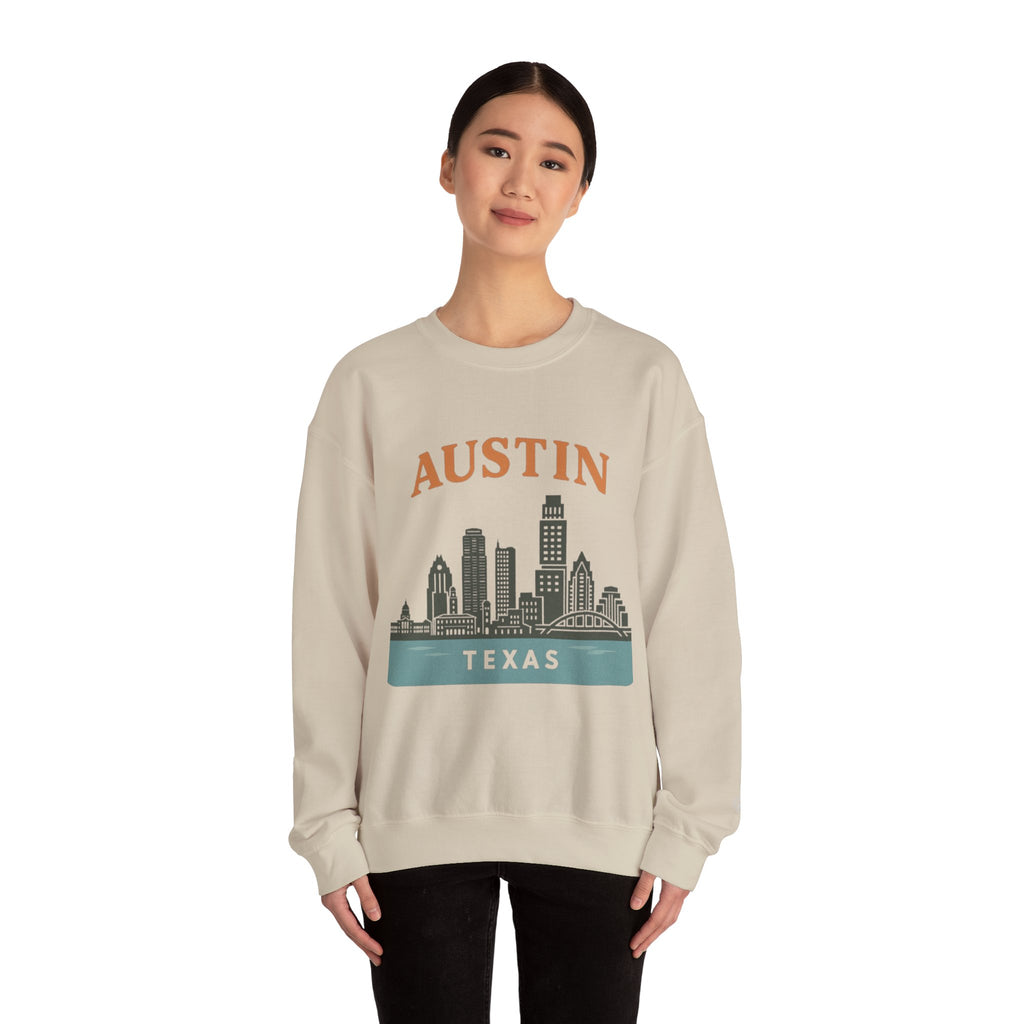 Austin Skyline Crewneck Sweatshirt
