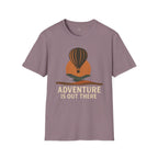 Adventure Is Out There T-Shirt — Hot Air Balloon Travel Tee