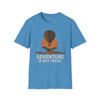 Adventure Is Out There T-Shirt — Hot Air Balloon Travel Tee