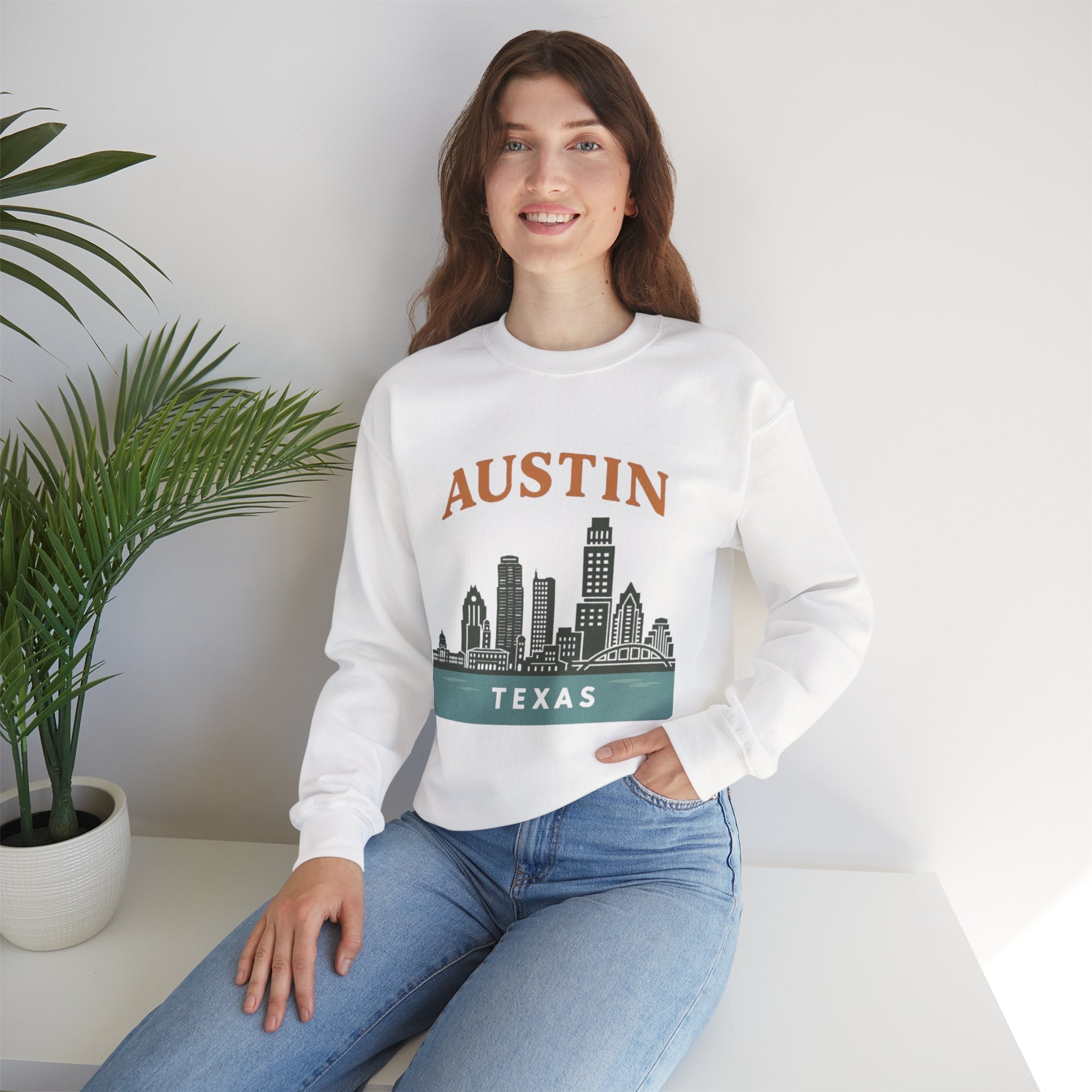 Austin Skyline Crewneck Sweatshirt