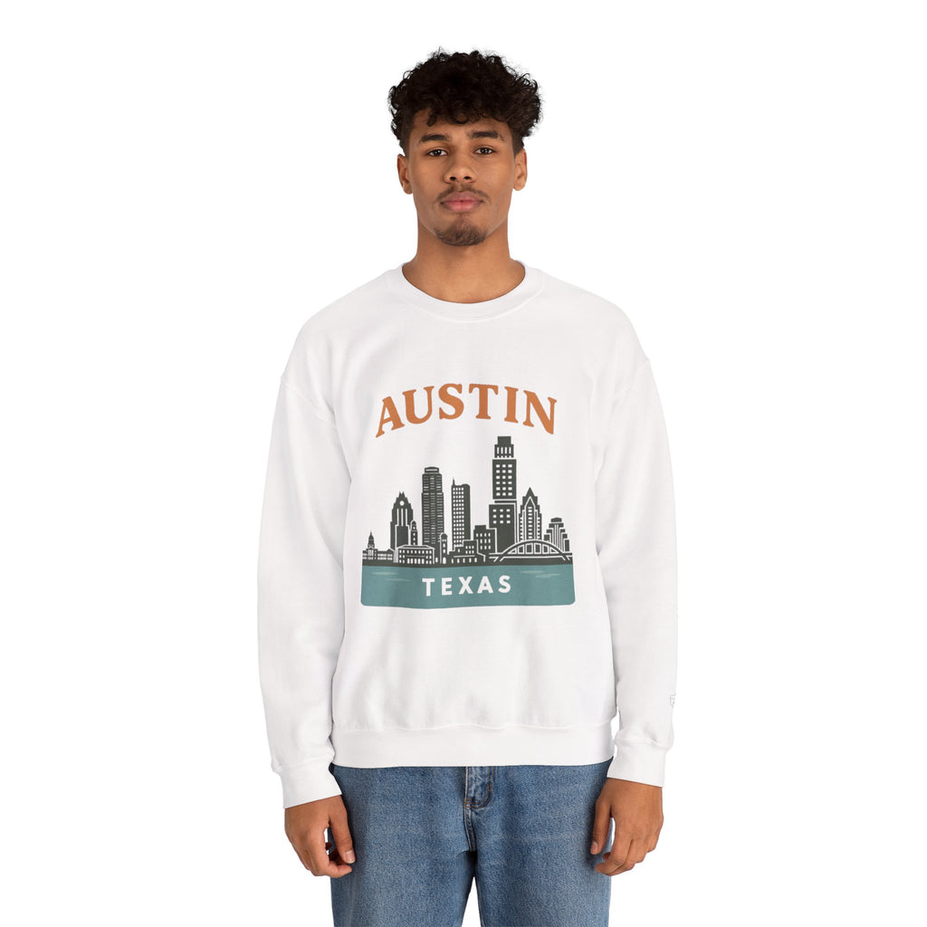Austin Skyline Crewneck Sweatshirt