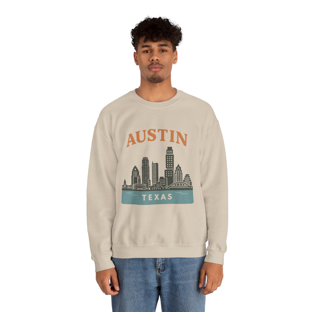 Austin Skyline Crewneck Sweatshirt