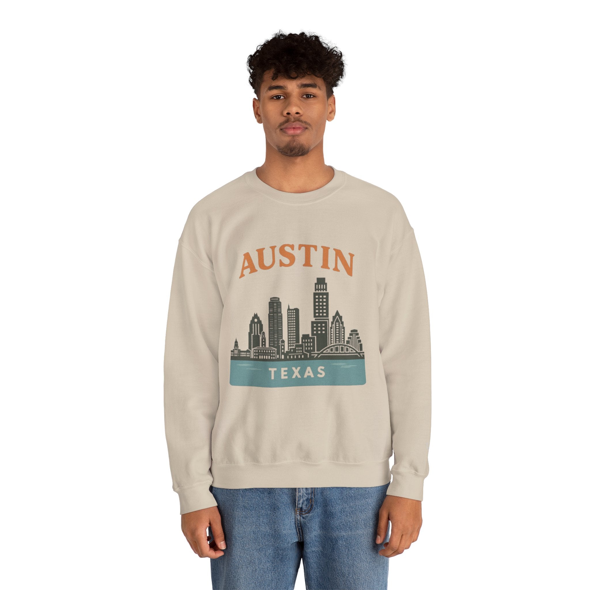 Austin Skyline Crewneck Sweatshirt