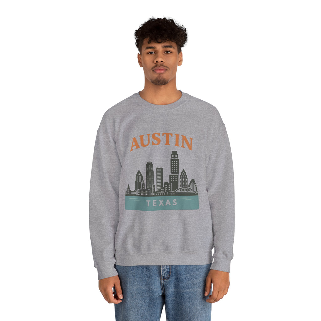 Austin Skyline Crewneck Sweatshirt