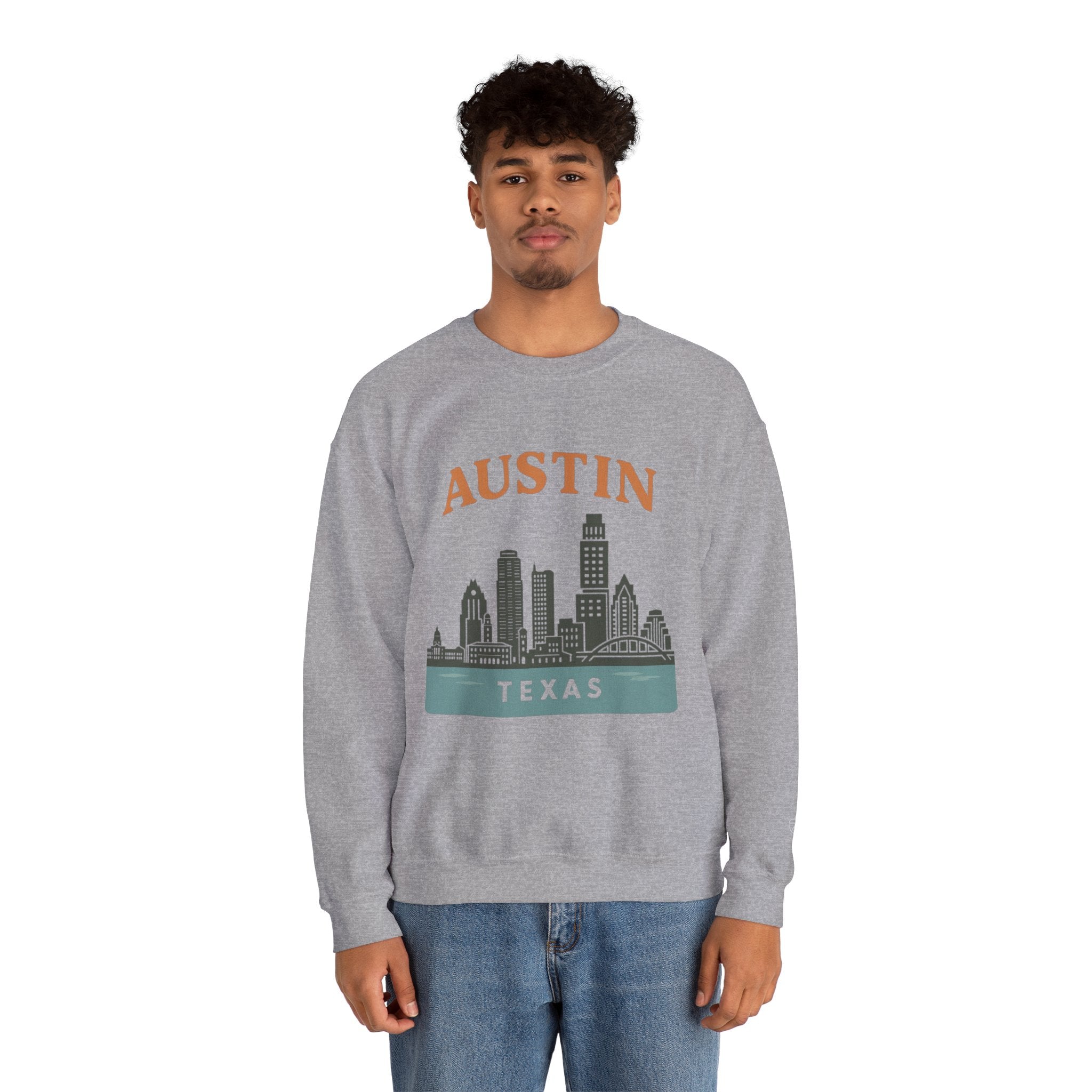 Austin Skyline Crewneck Sweatshirt