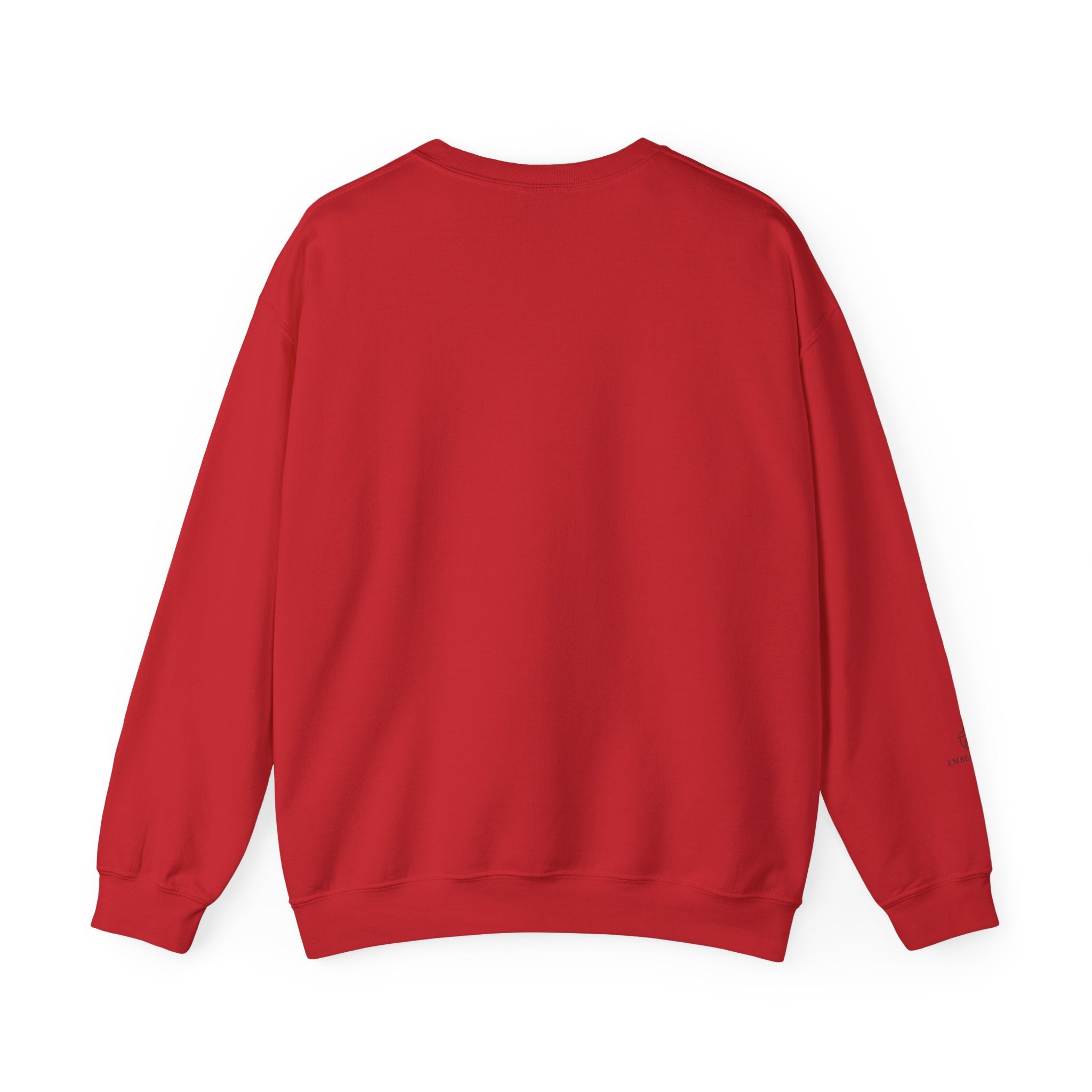 Crewneck Sweatshirt — "I Just Need a Hug in a Mug" Coffee Lover Cozy Pullover