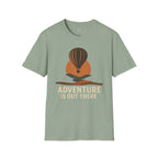 Adventure Is Out There T-Shirt — Hot Air Balloon Travel Tee
