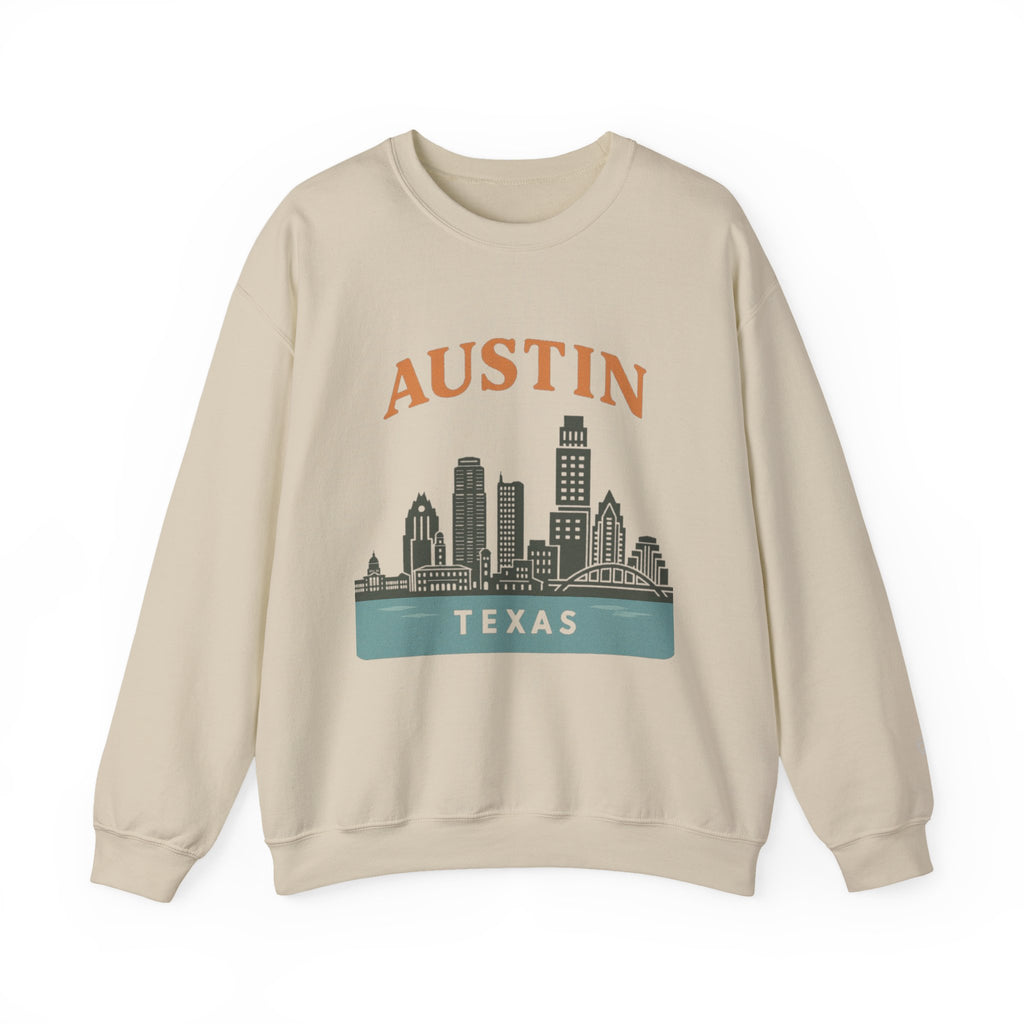 Austin Skyline Crewneck Sweatshirt