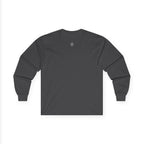 Camp Life Long Sleeve Tee — Retro Tent & Pine Trees Camping Shirt