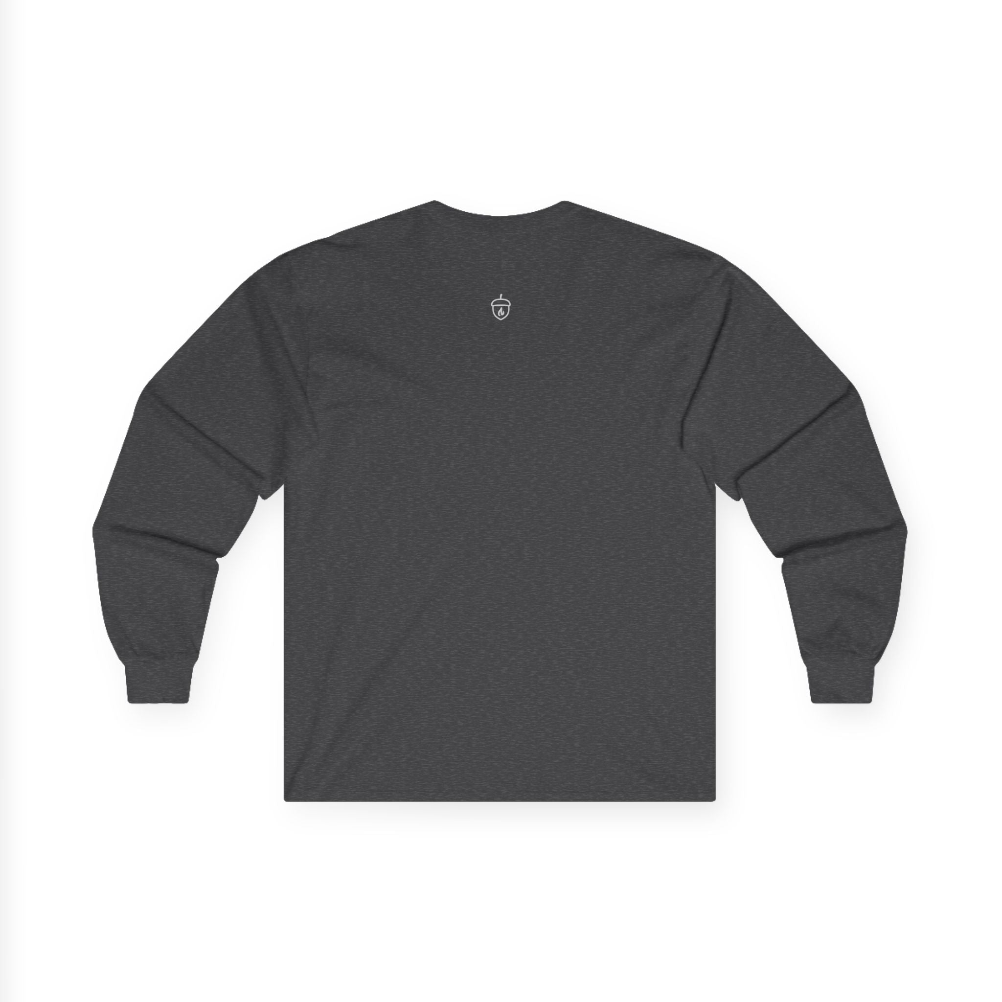Camp Life Long Sleeve Tee — Retro Tent & Pine Trees Camping Shirt