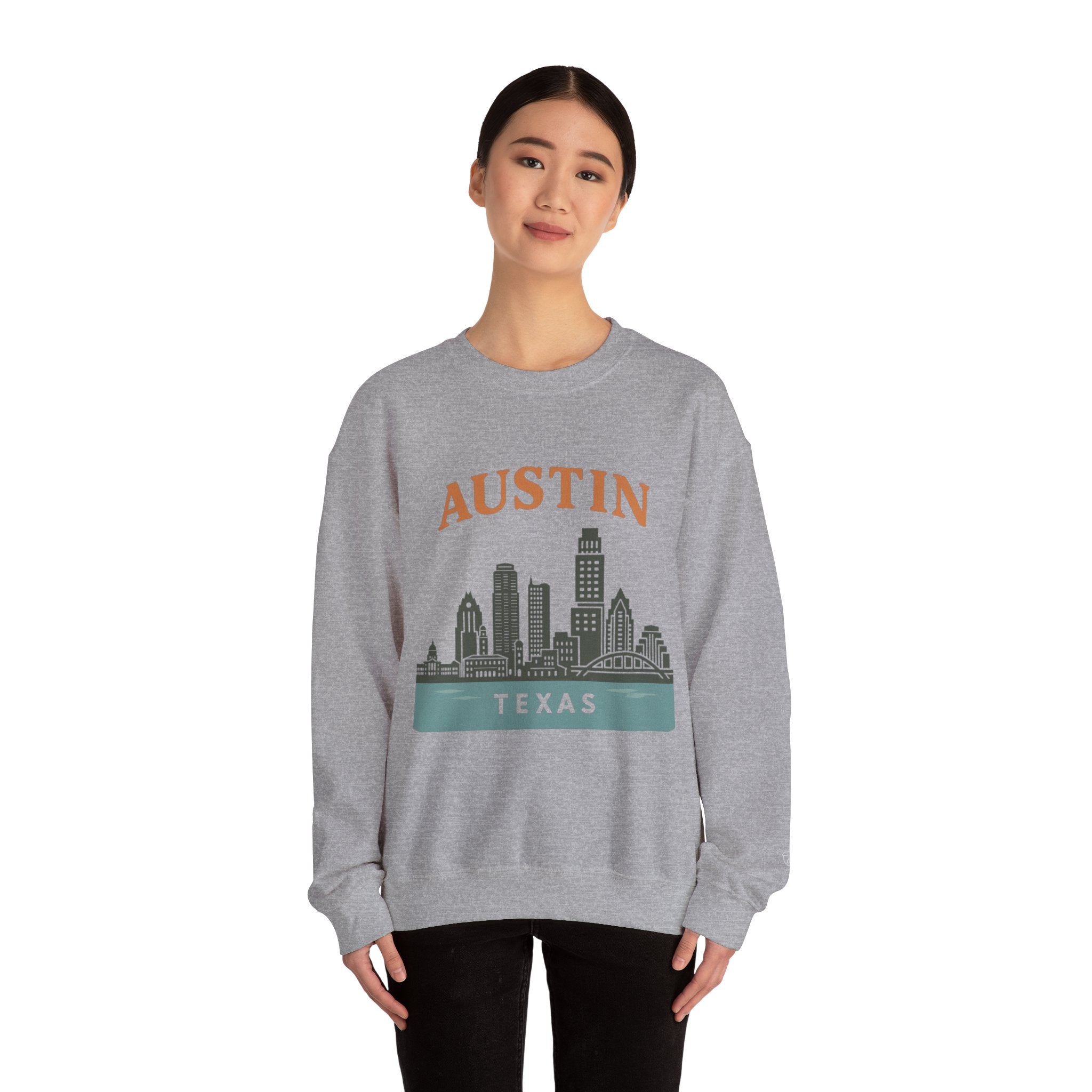 Austin Skyline Crewneck Sweatshirt